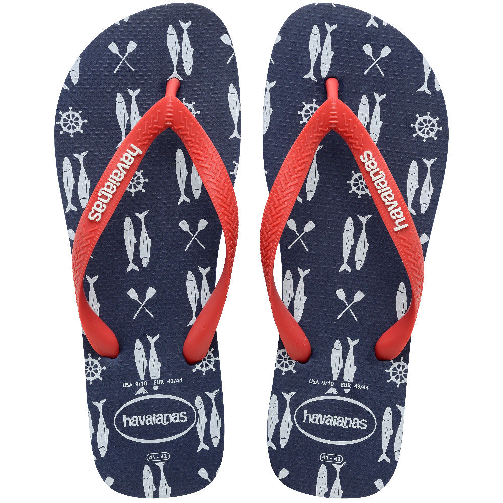 Havaianas Top Nautical Navy Red