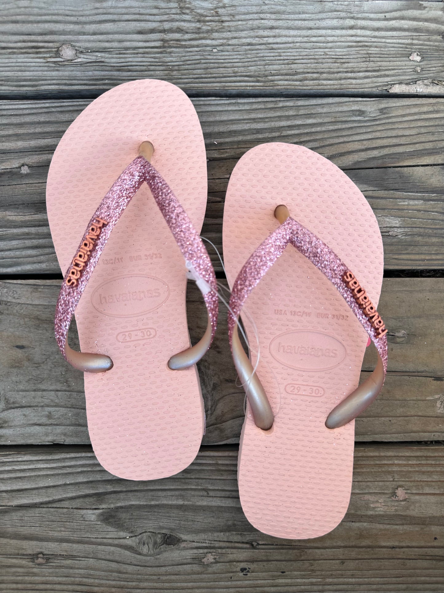 Havaianas Kids Slim Glitter II Pink
