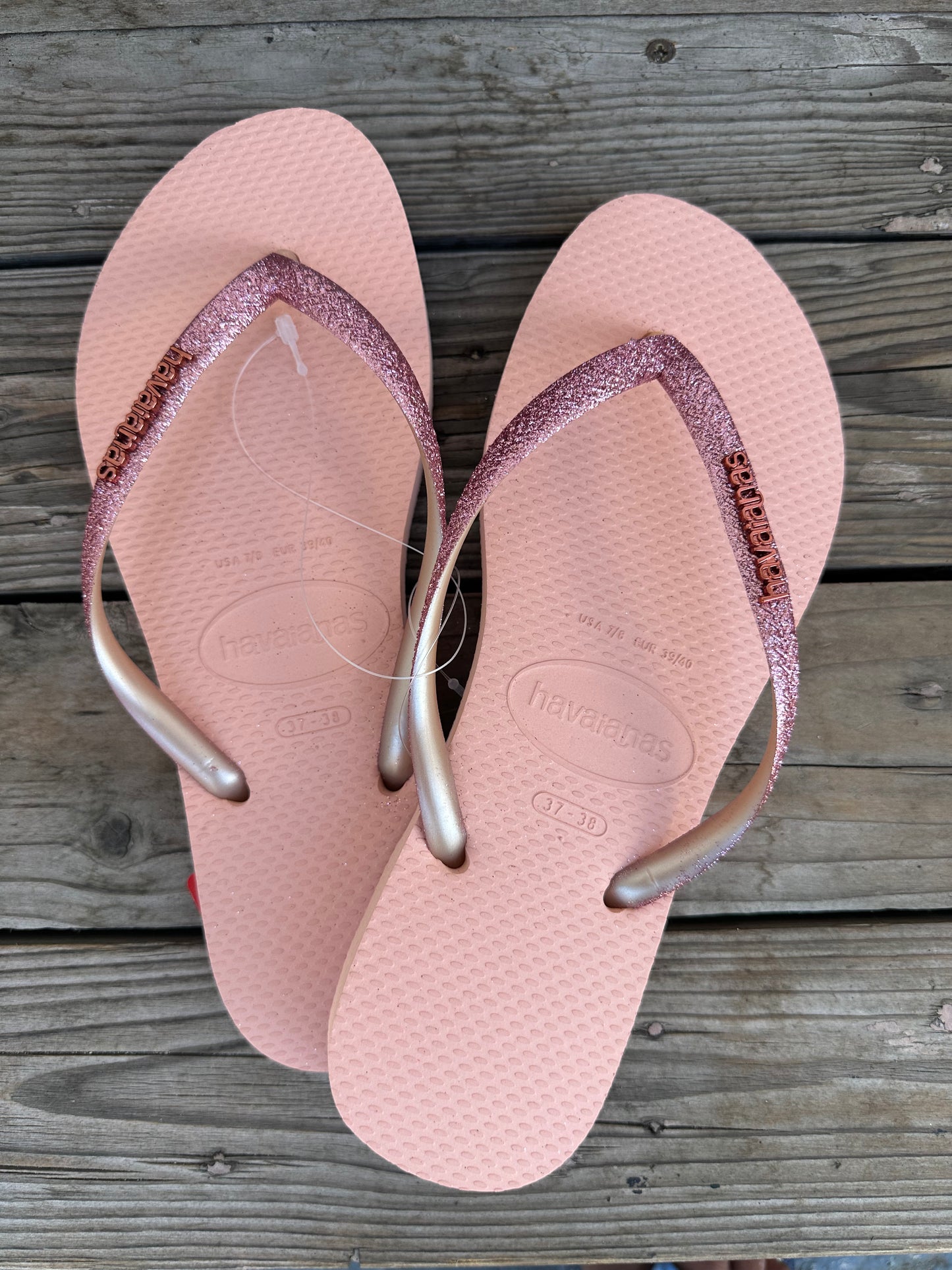 Havaianas Slim Glitter II Pink