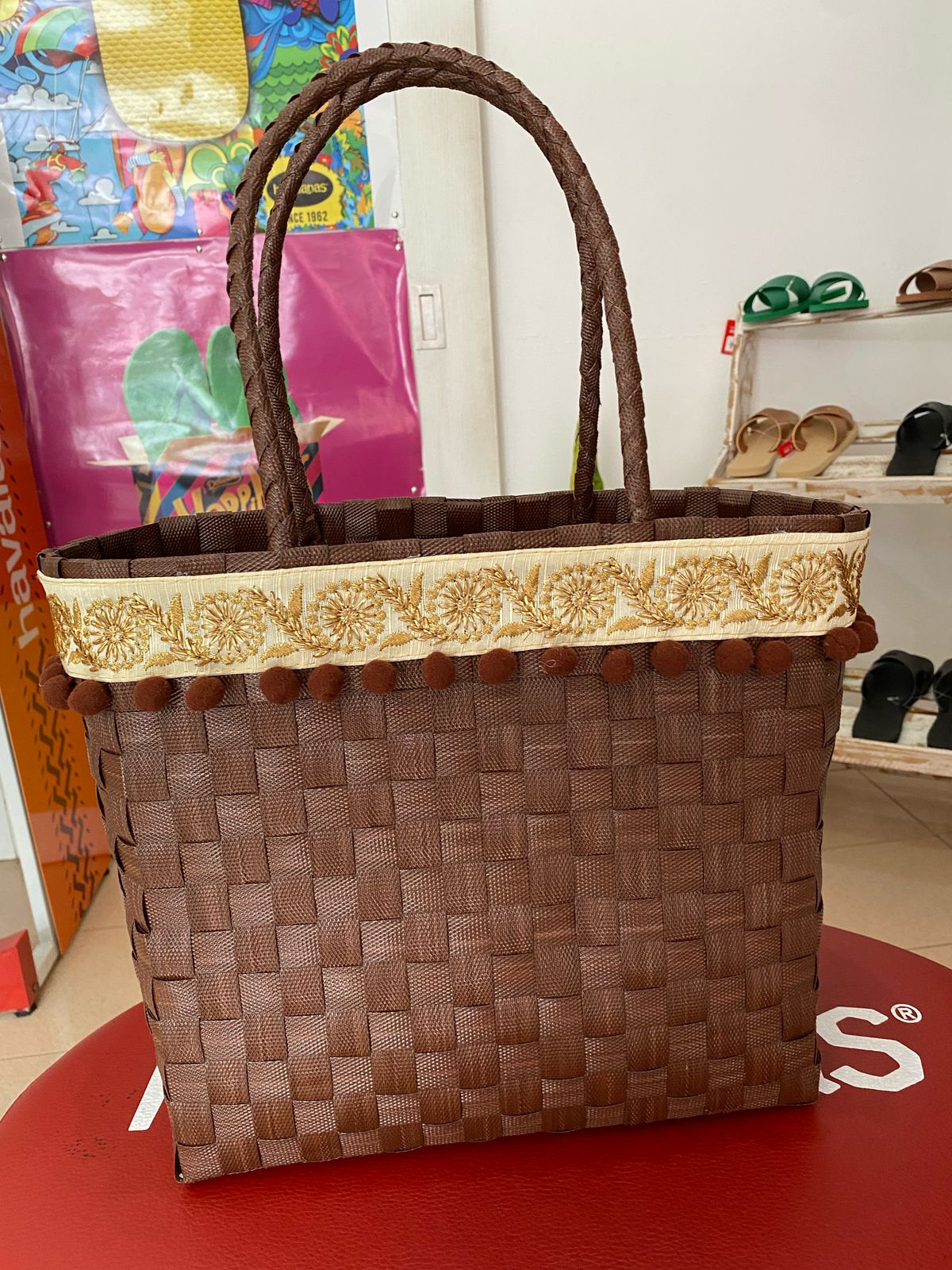 Panier marron