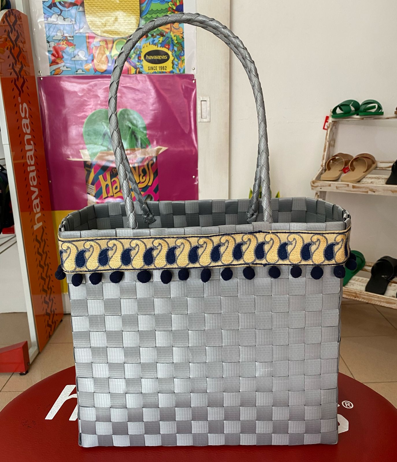 Panier gris