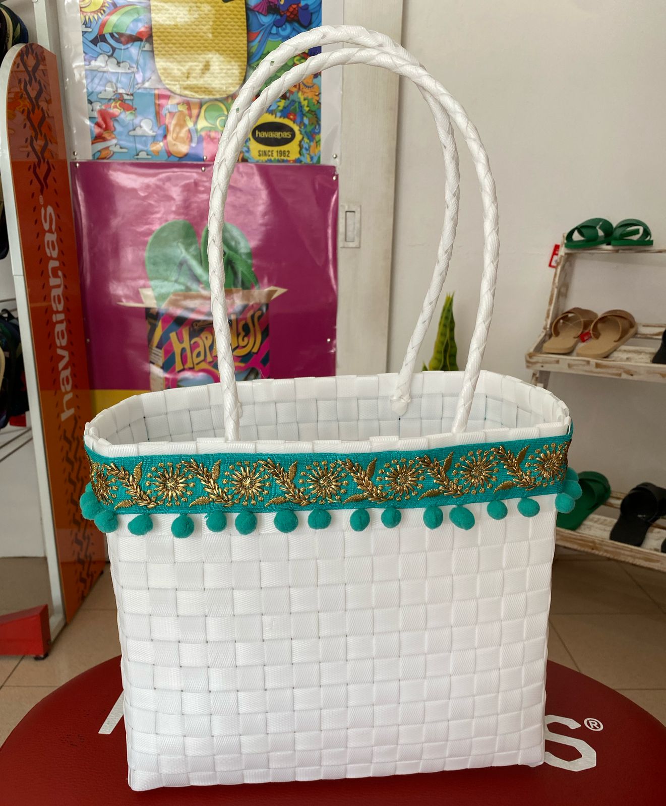 Panier blanc