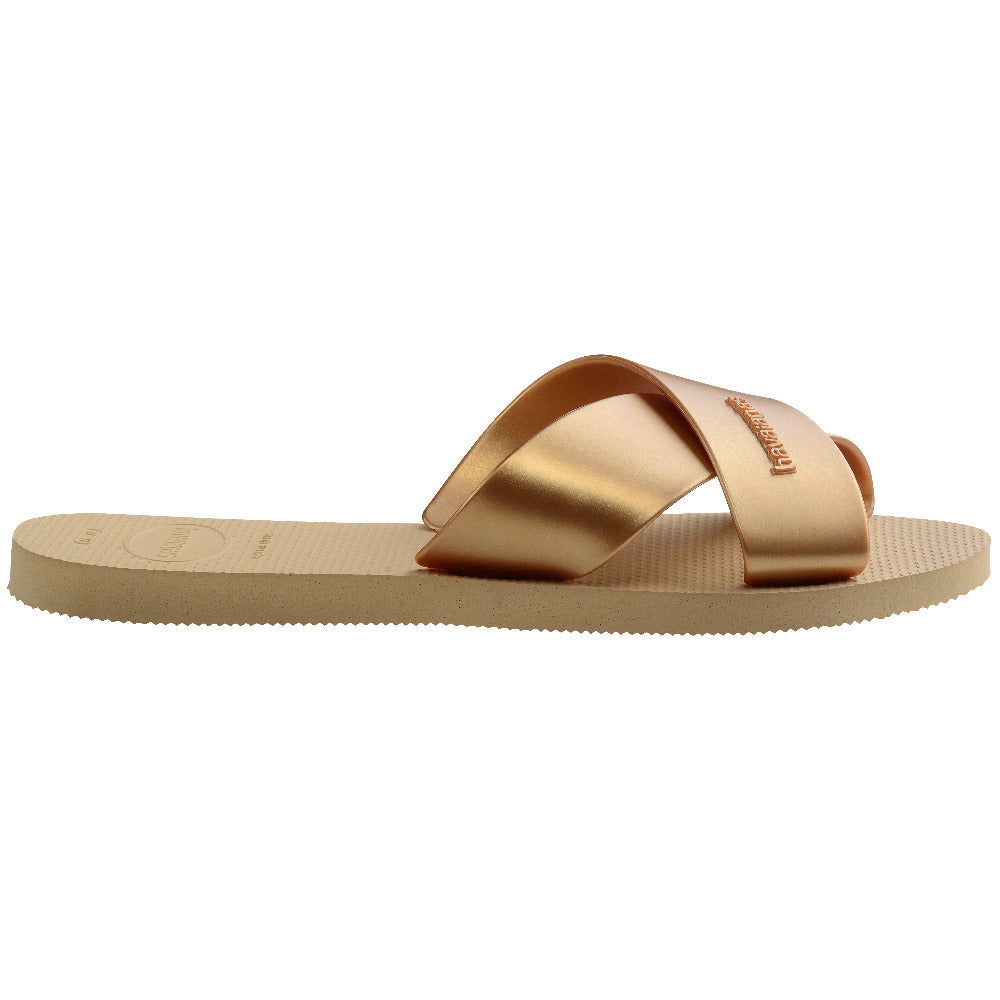 Havaianas Aqua Metallic Golden