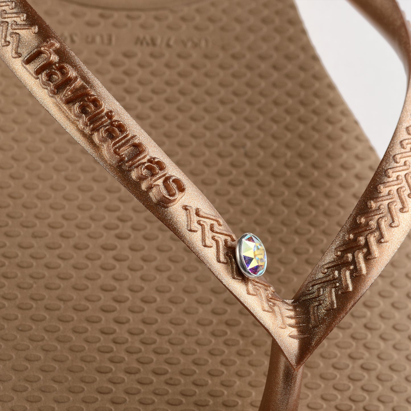 Havaianas Slim Crystal SW II Rose Gold