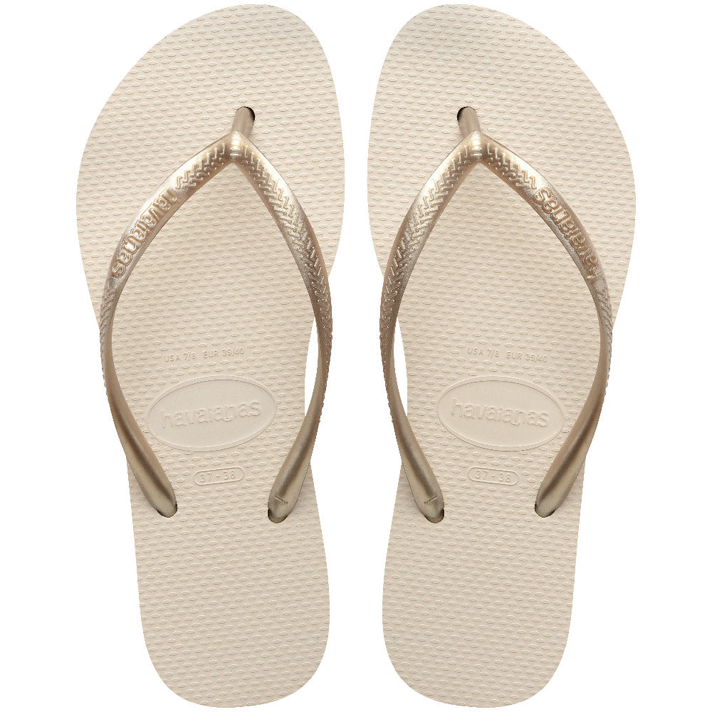 Havaianas Slim Flatform Beige