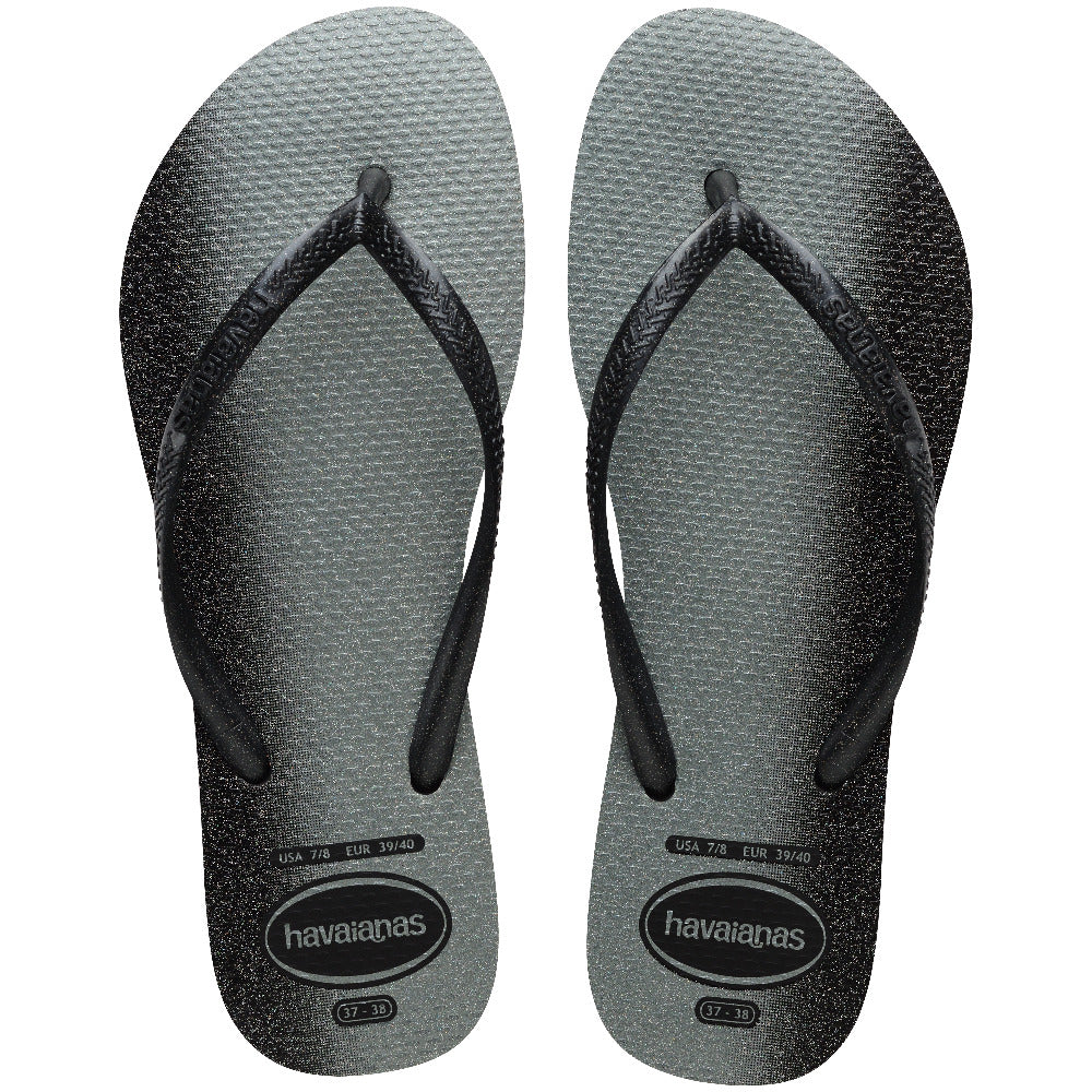 Havaianas Slim Gloss Black