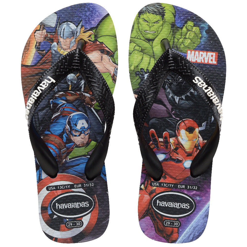 Havaianas Kids Marvel II Black