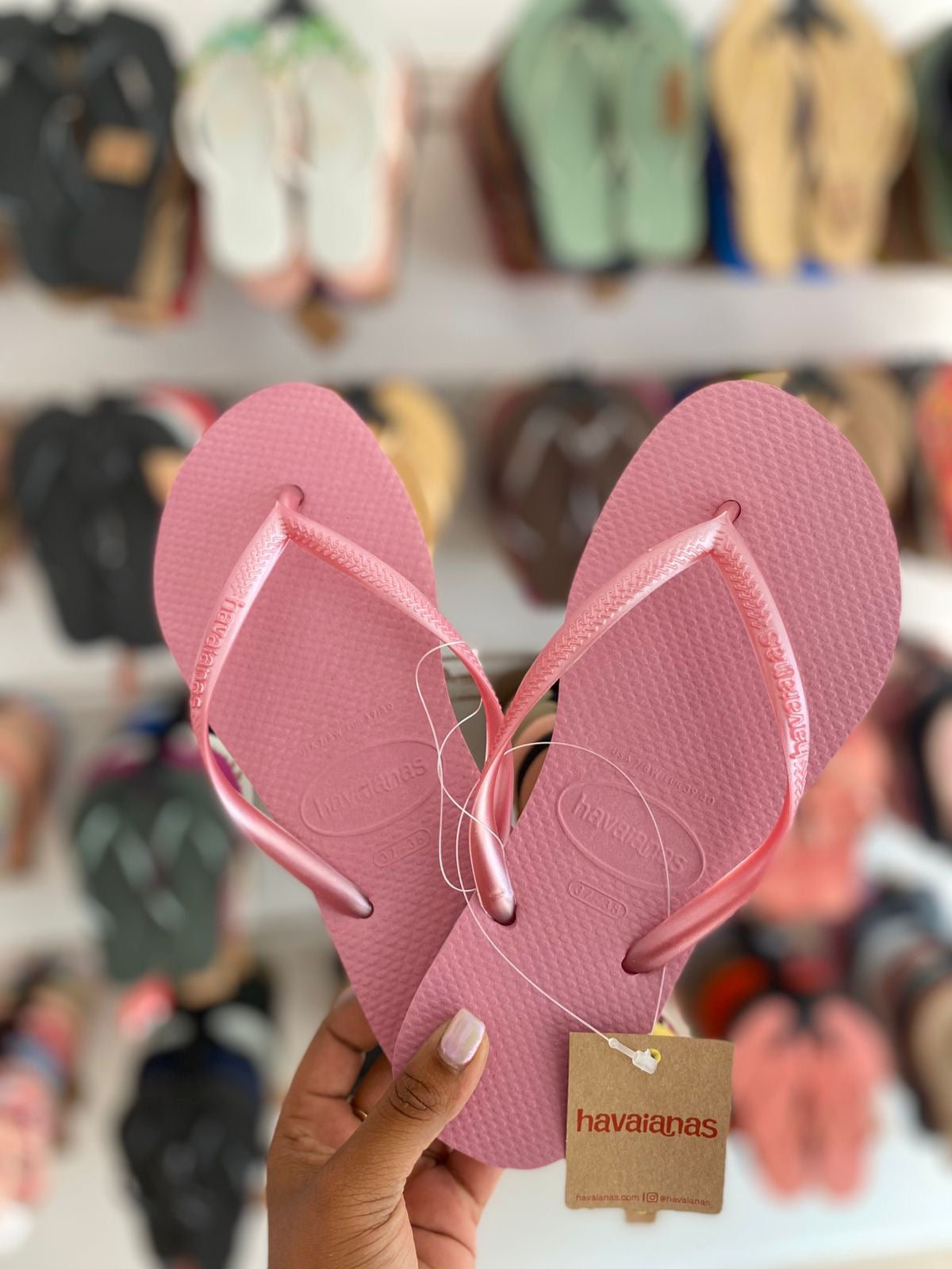 Havaianas Slim Rose Chiffon