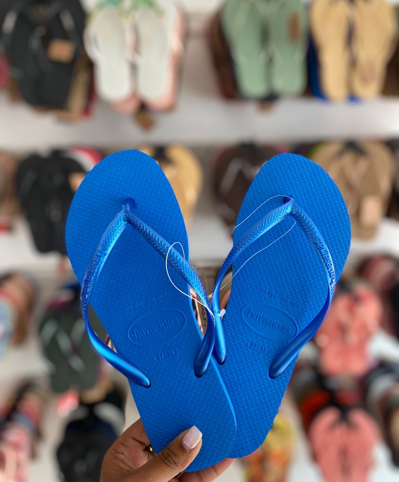 Havaianas Slim Brillant Blue