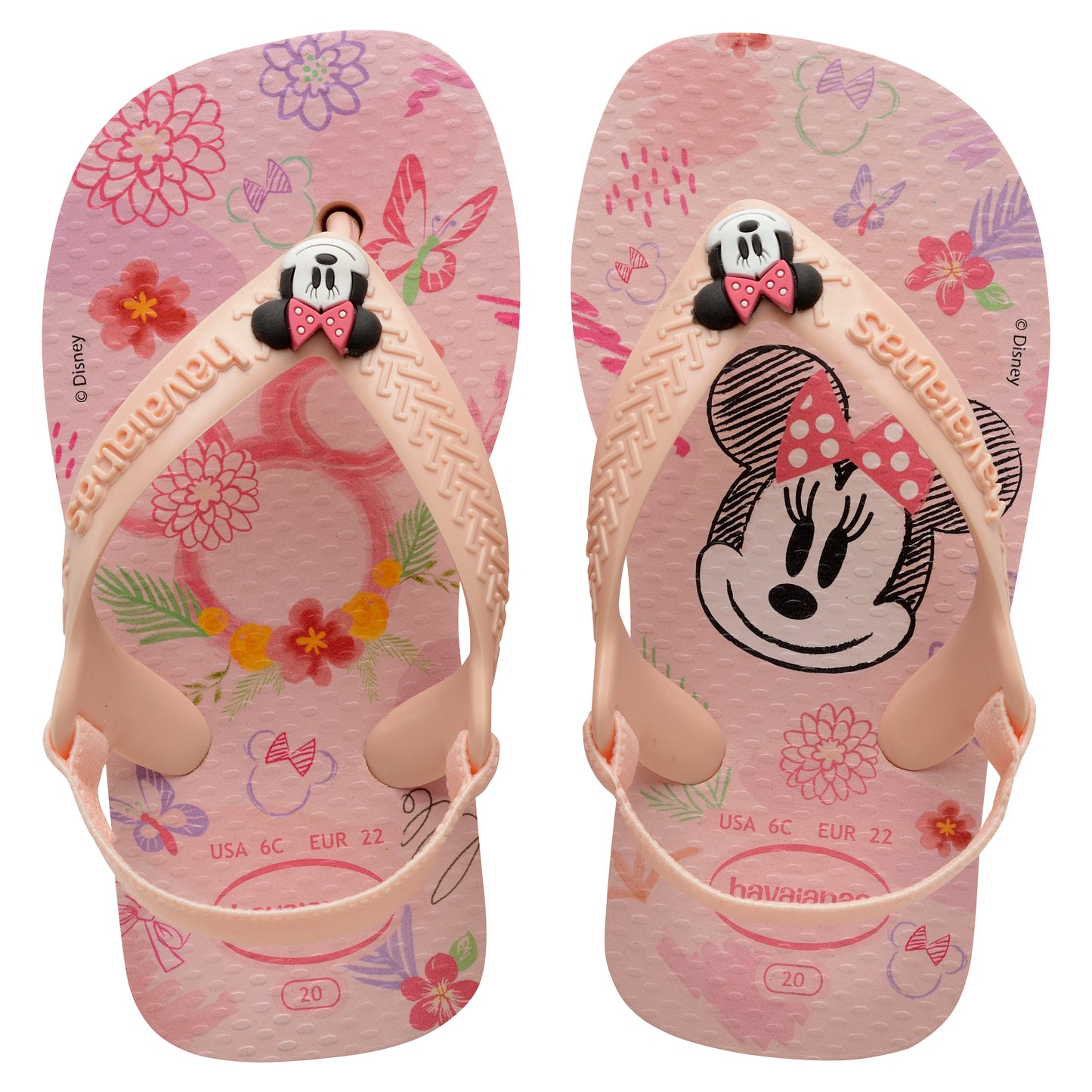 Havaianas Baby Disney Classics Ballet Rose