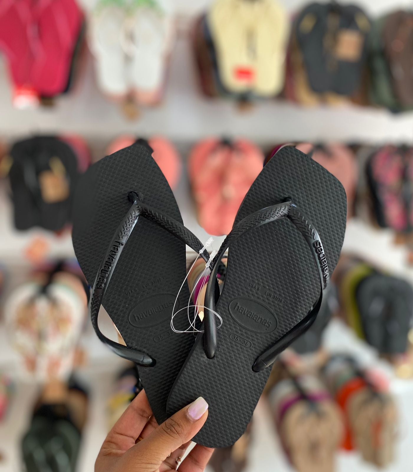 Havaianas Slim Square Black
