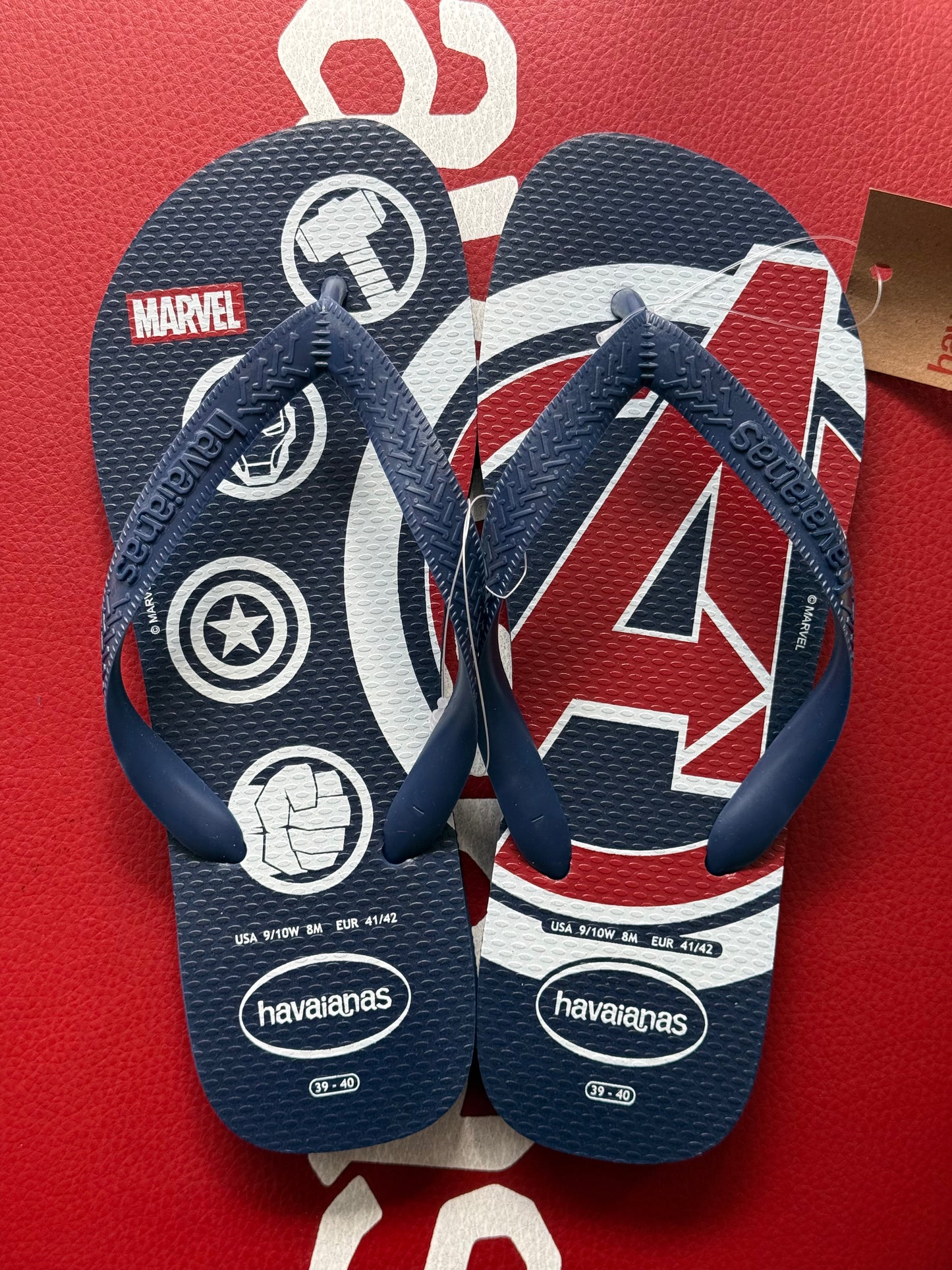 Havaianas Marvel Logomania Navy Blue