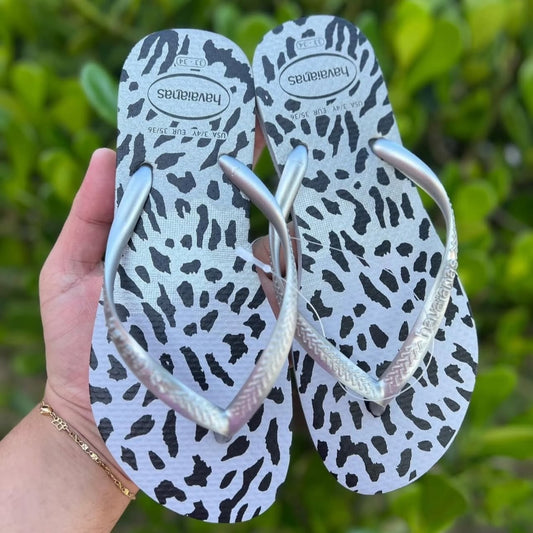 Havaianas Slim Animals Grey