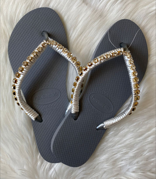 Havaianas Slim Grey Personalisé