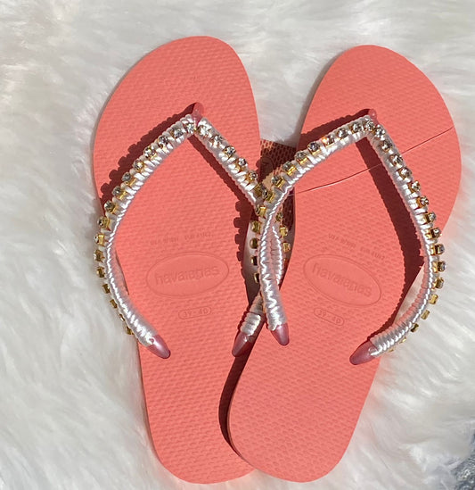 Havaianas Slim Peach Personalisé