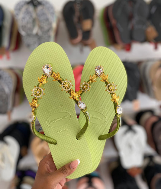 Havaianas Slim Matcha personalize