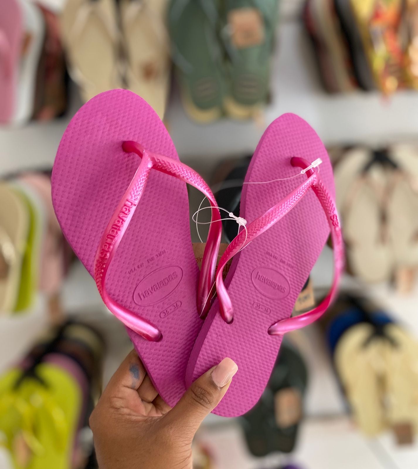 Havaianas Slim Rose Gum