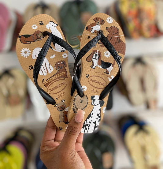 Havaianas Kids Slim Pets Gold