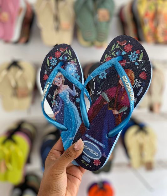 Havaianas Slim Princess Blue/Lavender