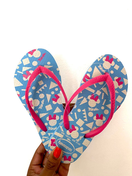 Havaianas Kids Slim Disney Blue/Pink