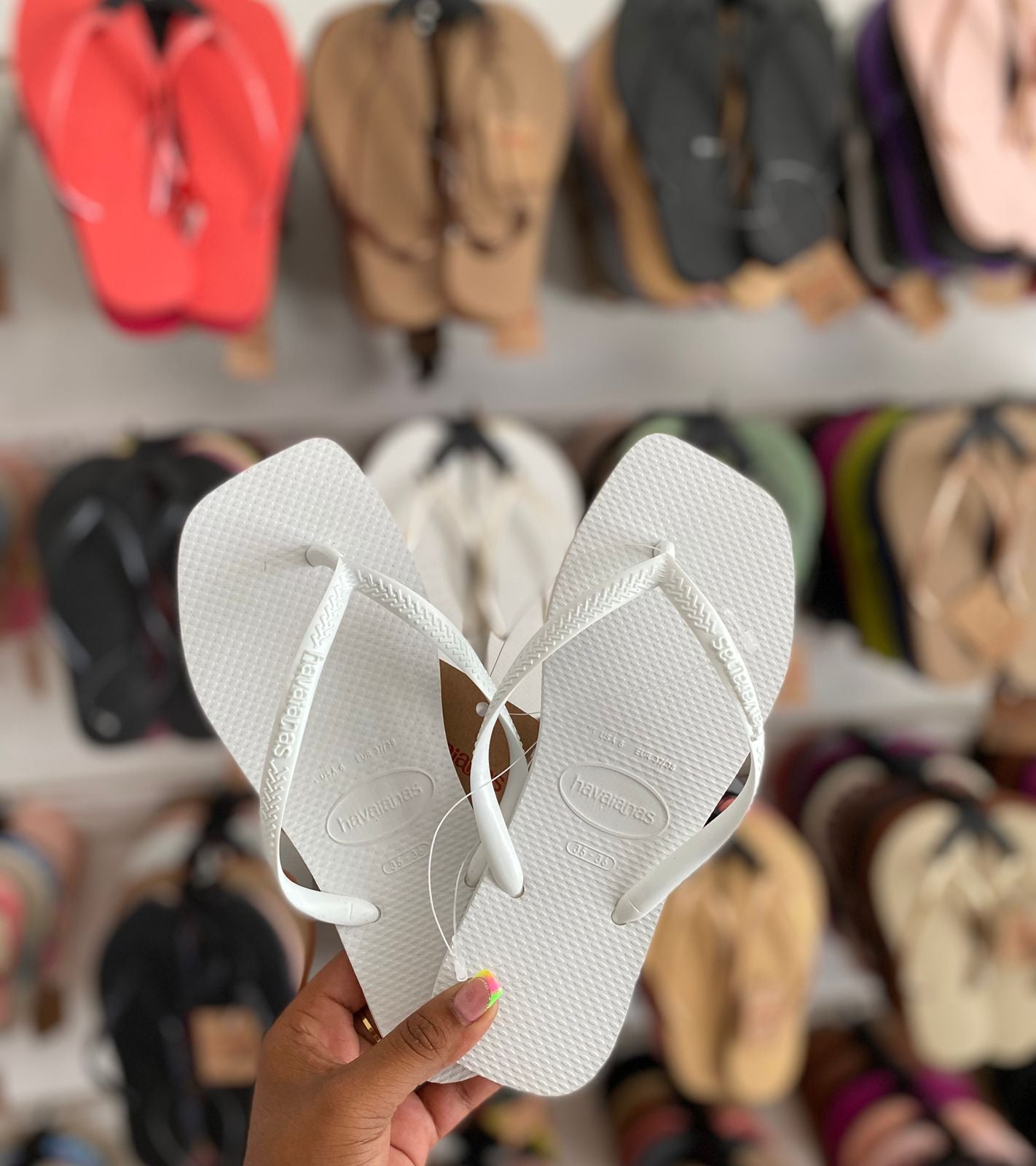 Havaianas Slim Square White