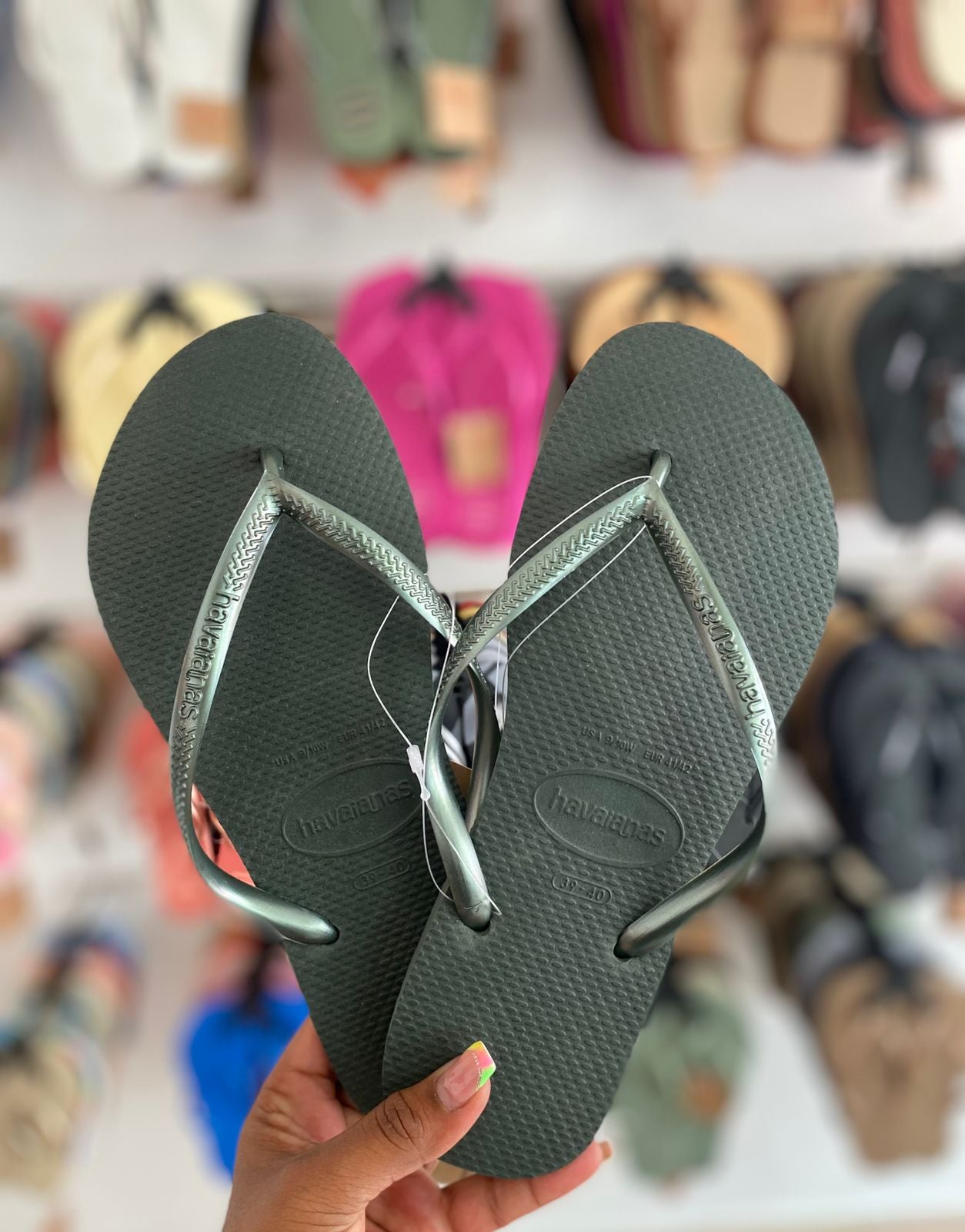 Havaianas Slim Olive Green
