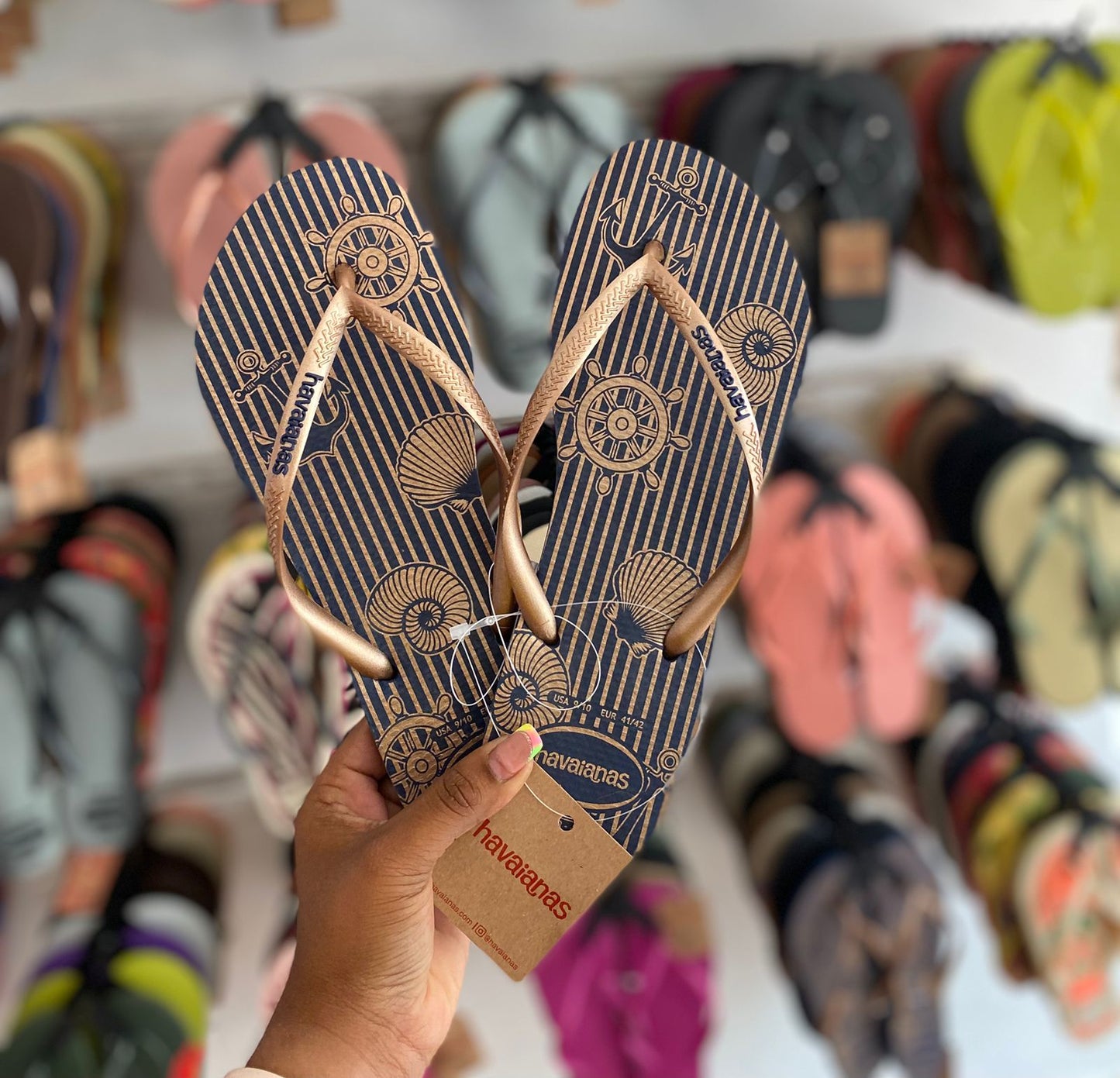 Havaianas Slim Nautical Navy