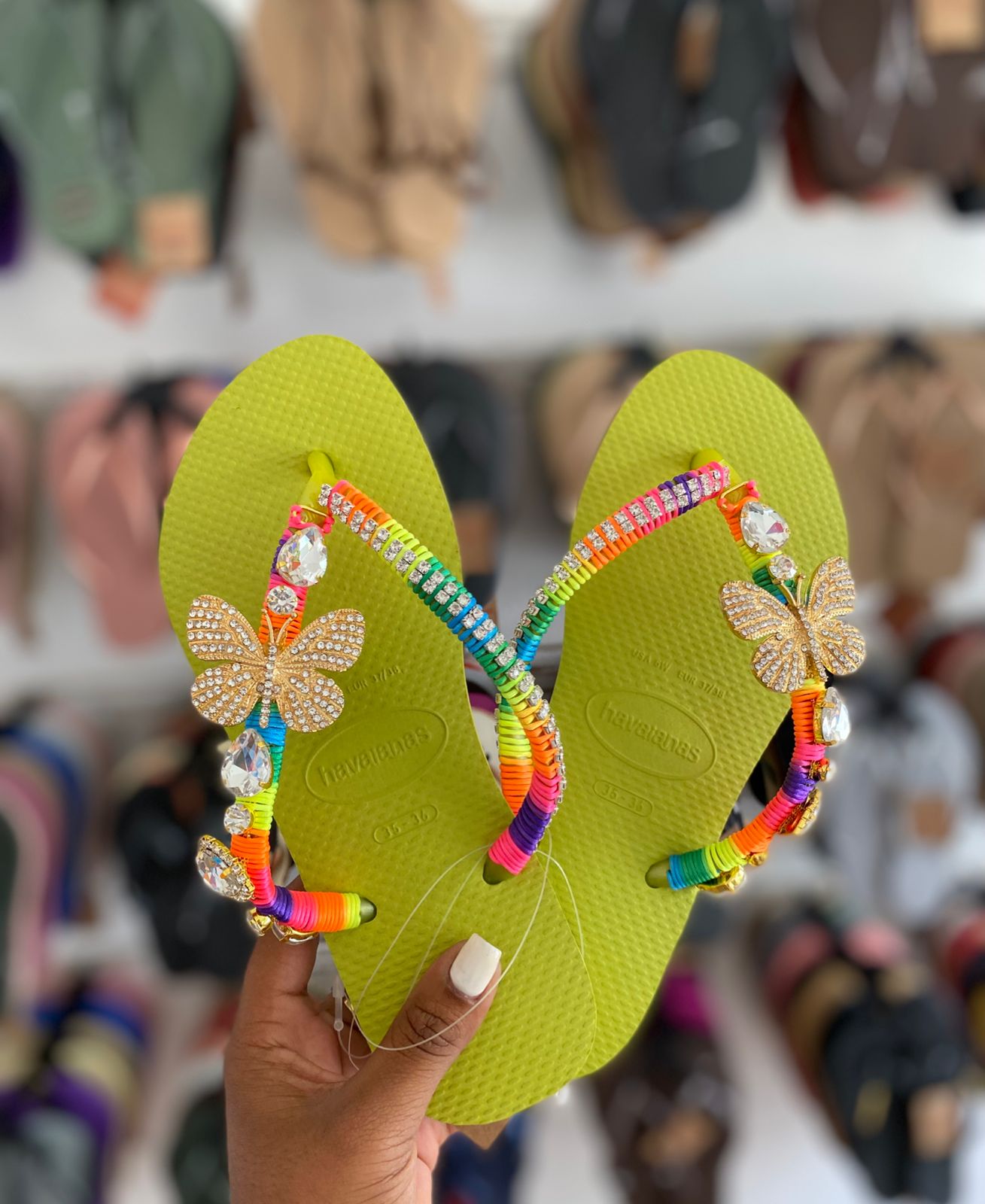 Havaianas Slim Lime Personalize