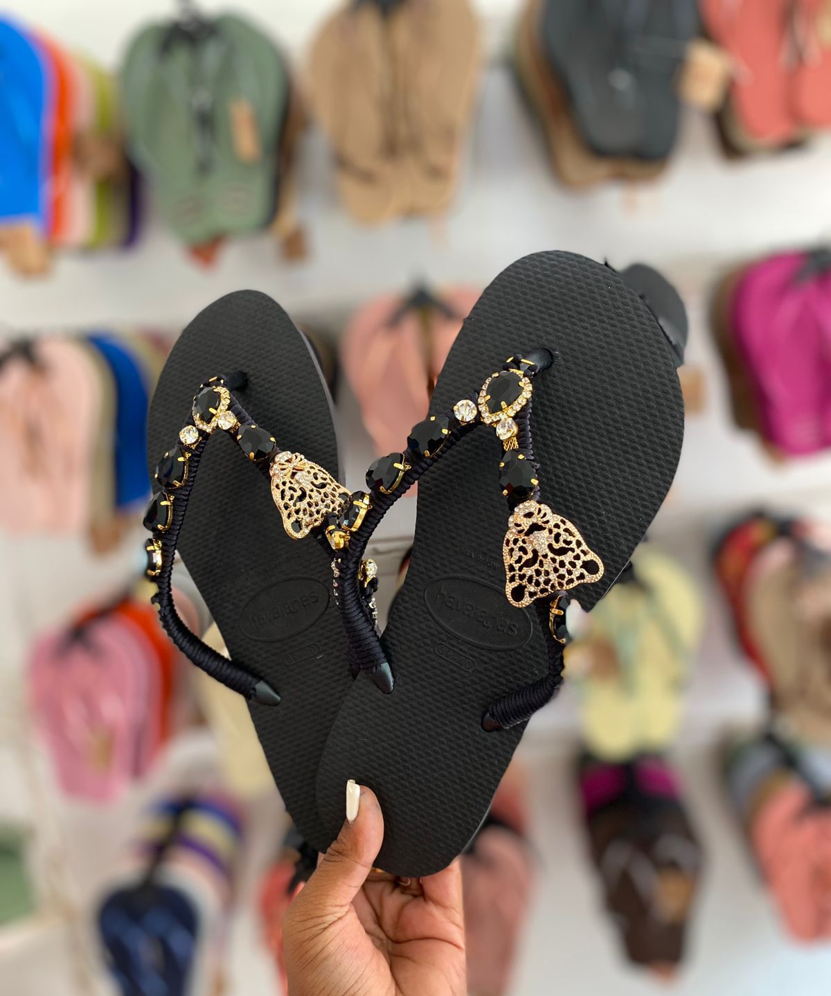 Havaianas Slim Black Personalize