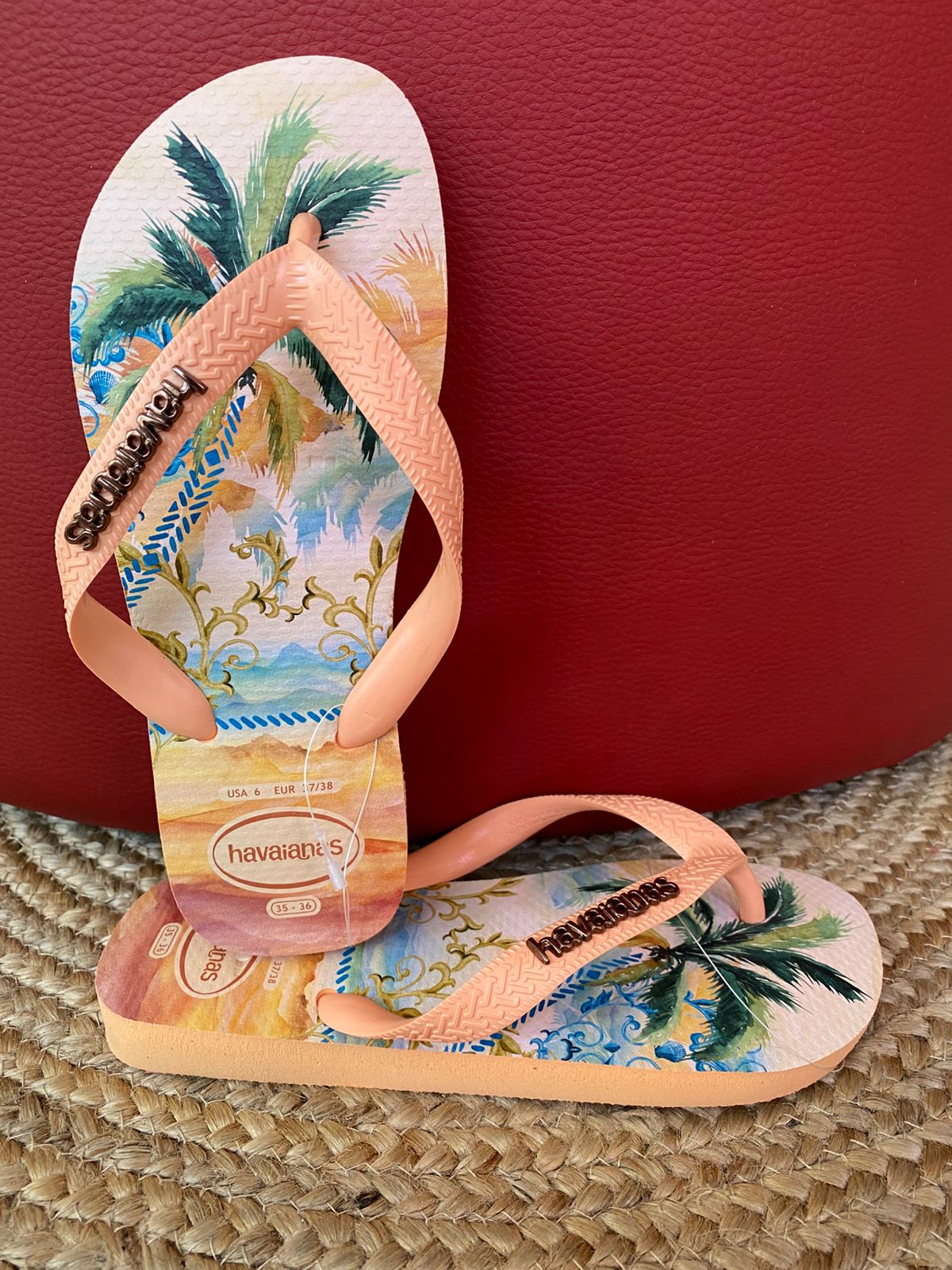 Havaianas Top Tropical Vibes Peach