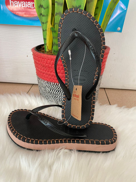 Havaianas Slim Flatform Loop Black