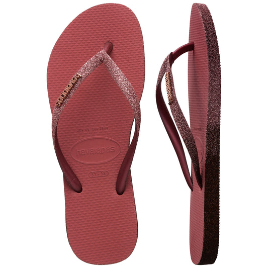 Havaianas Sparkle Pau Brasil