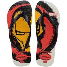 Havaianas Kids Marvel Logomania White